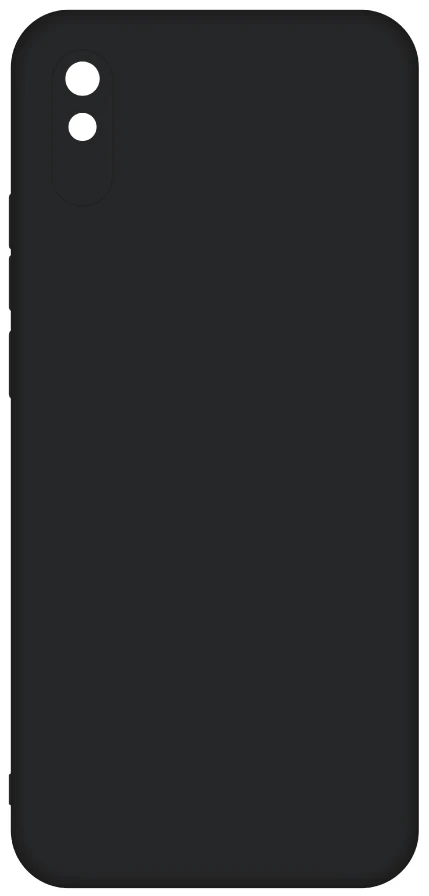 Чохол для смартфону Intaleo Silicone Case for Xiaomi Redmi 9A Black (1283126600821)