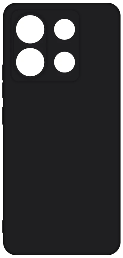 Чохол для смартфону Intaleo Silicone Case for Xiaomi Redmi Note 13 Pro 5G Black (1283126601231)