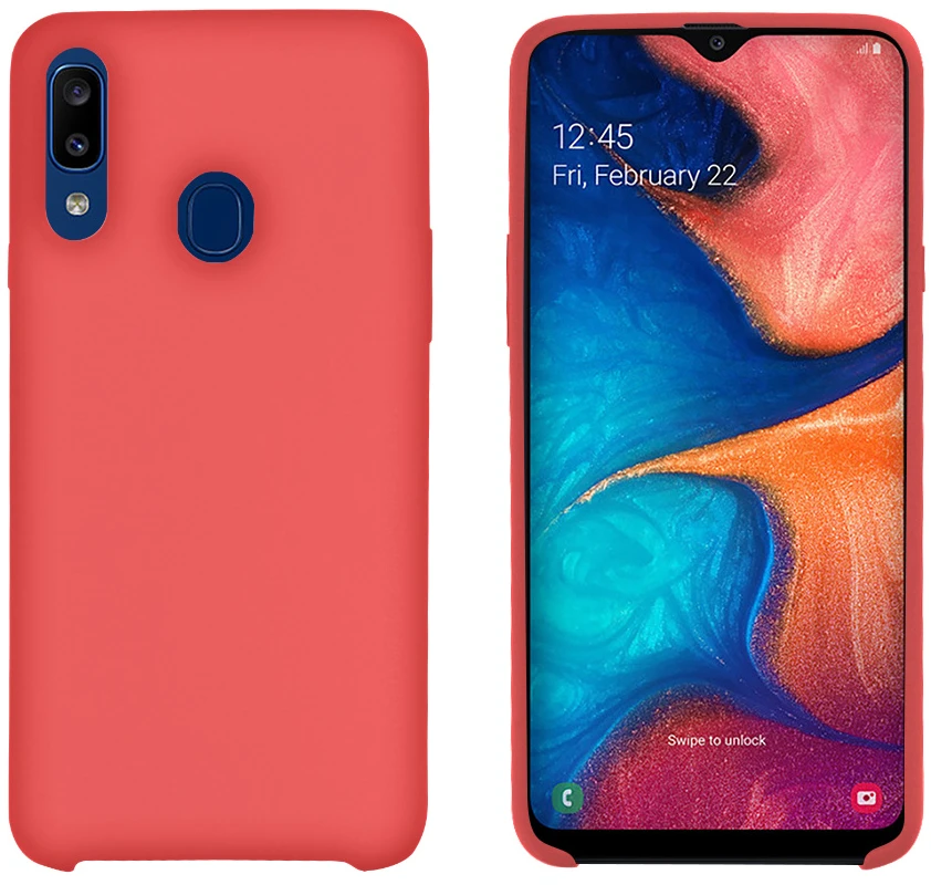 Чохол для смартфону Intaleo Velvet for Samsung Galaxy A20s Red (1283126495151)
