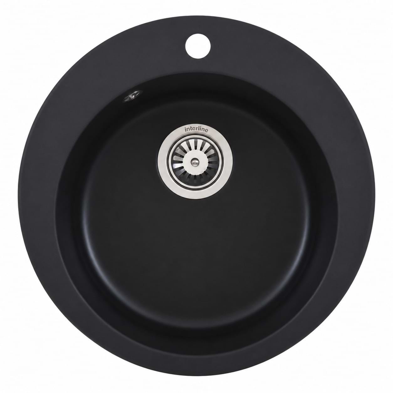 Мийка кухонна Interline RONDO new Maat Black