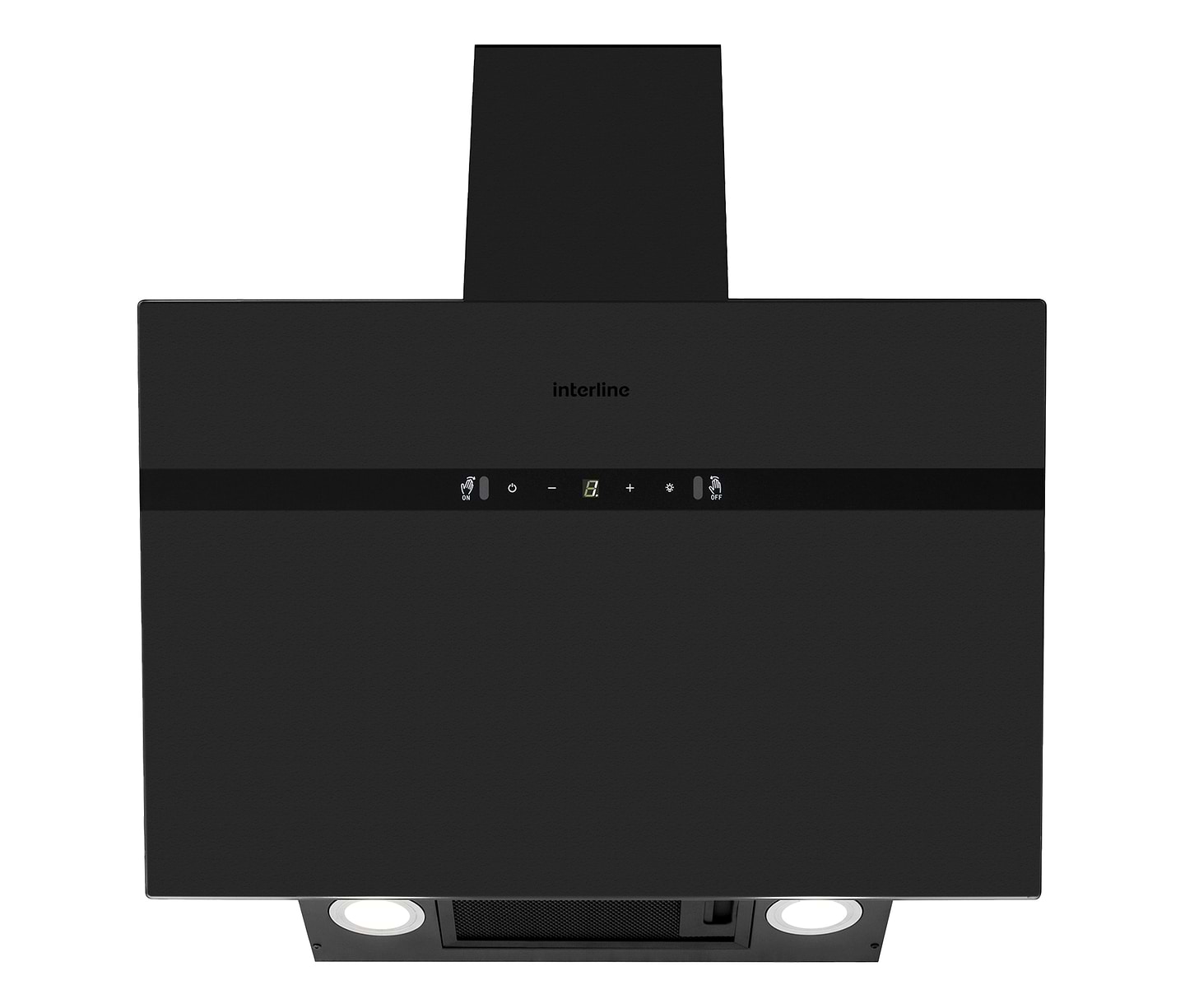 Витяжка декоративна Interline STREAM BL A/60/GL/M INV Nano Matte