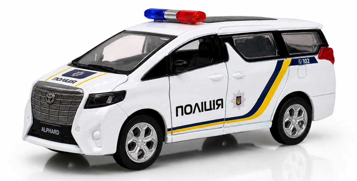 Автотранспорт TechnoDrive TOYOTA ALPHARD Поліція (KM260417P)