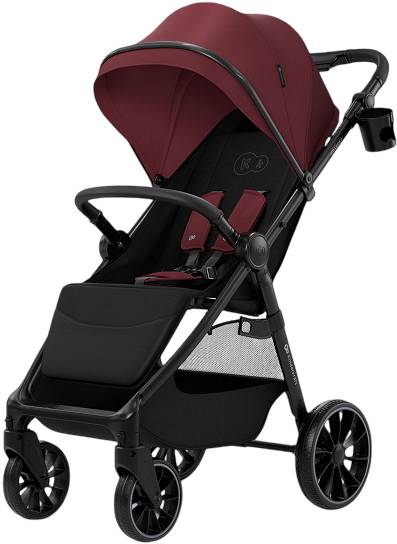 Коляска прогулочная Kinderkraft Grande 2 Burgundy (KSGRAN02BRG0000)