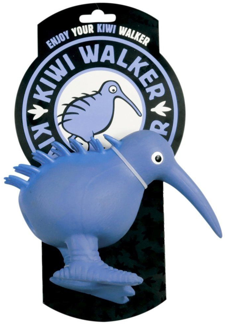 Писковка для собак Kiwi Walker Птица Киви голубой 8,5 см (8596075000134)