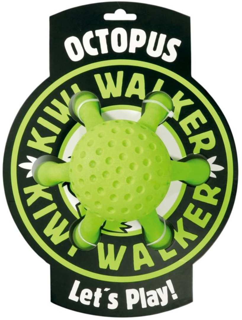 Іграшка для гри в перетягування Kiwi Walker Восьминіг зелений 12 см (8596075002770)