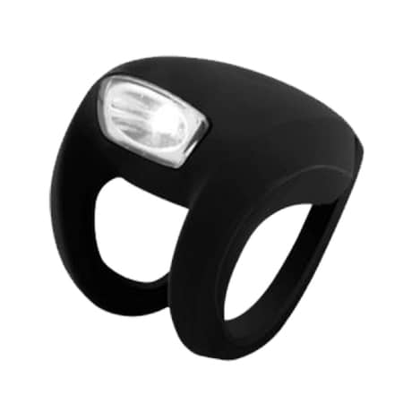 Фонарь велосипедный Knog Frog Strobe Front 8,5 Lumens Black (11920)