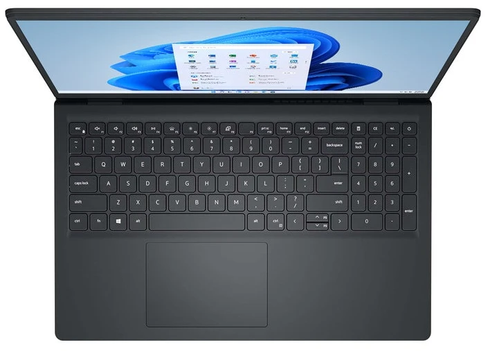 Ноутбук Dell Inspiron 15,6 AMD Ryzen 7 7730U 16Gb/512Gb (LDC15255-A117BLK-PUS) Carbon Black (Відновлений, Як новий)