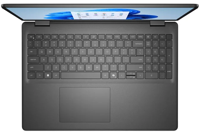 Ноутбук Dell 16 Intel Core 7 15,60U 16GB/1TB (LDC16250-7278BLK-PUS) Carbon Black (Відновлений, Добрий стан)