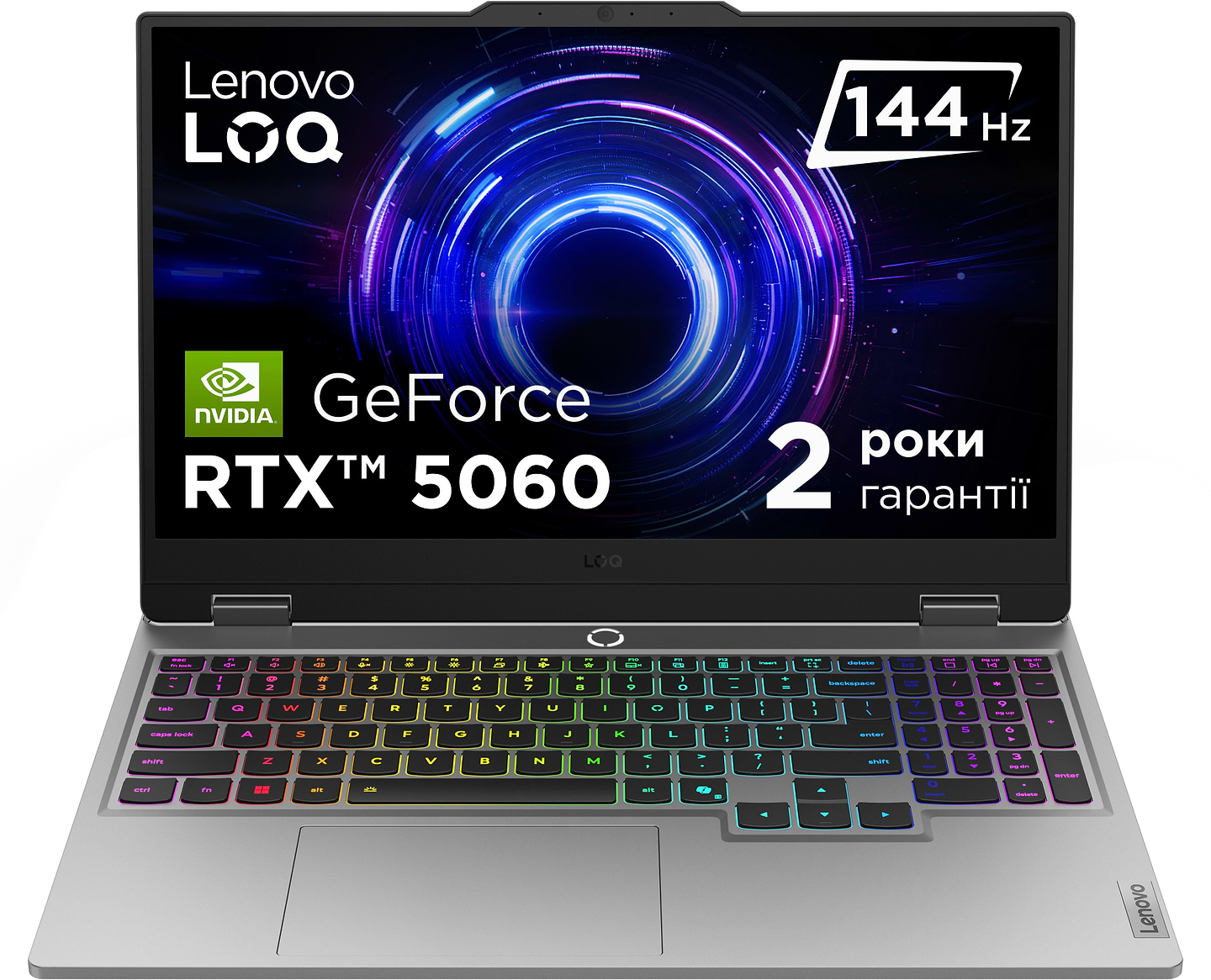 Ноутбук игровой Lenovo LOQ 15IRX10 (83JE01DSRA) Luna Grey