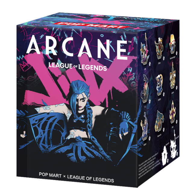 Ігрова фігурка-сюрприз Pop Mart League of Legends Arcane (LOLA-01)