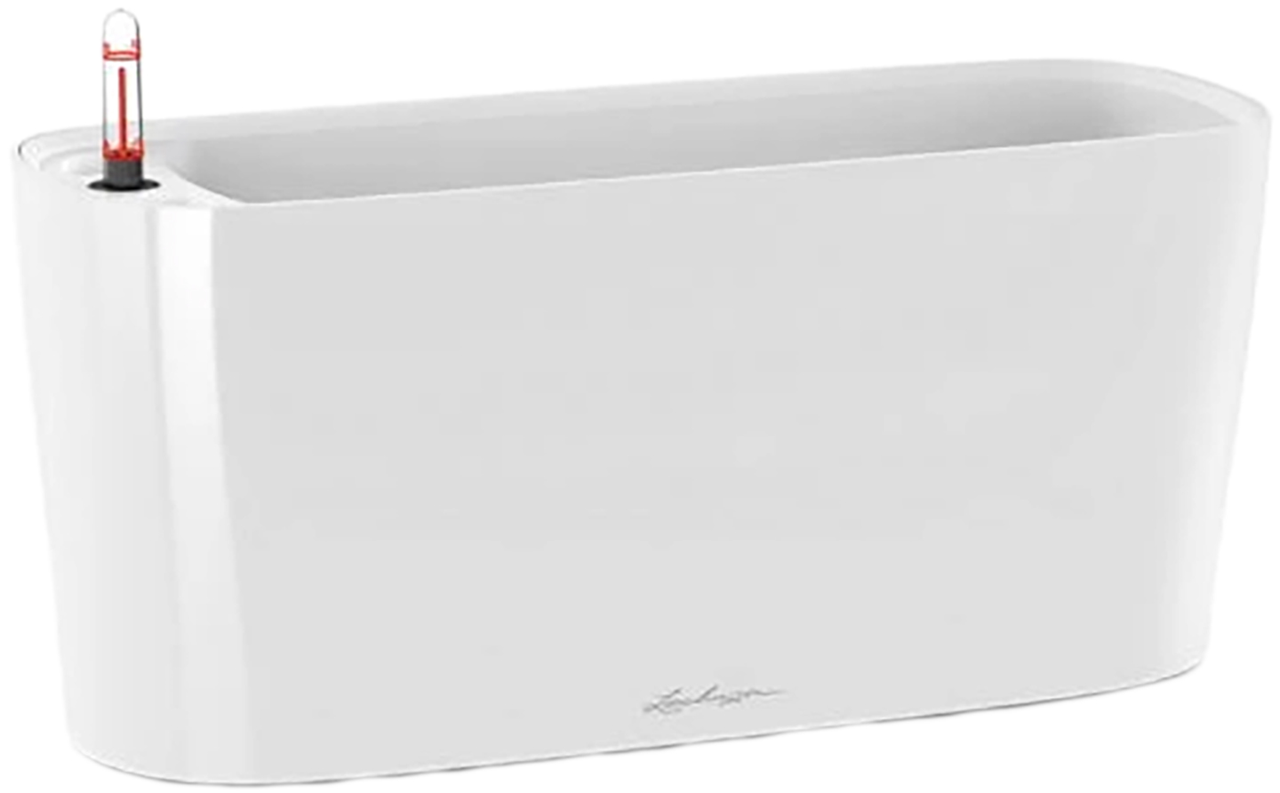 Вазон Lechuza Delta Premium 20 белый матовый (15570)