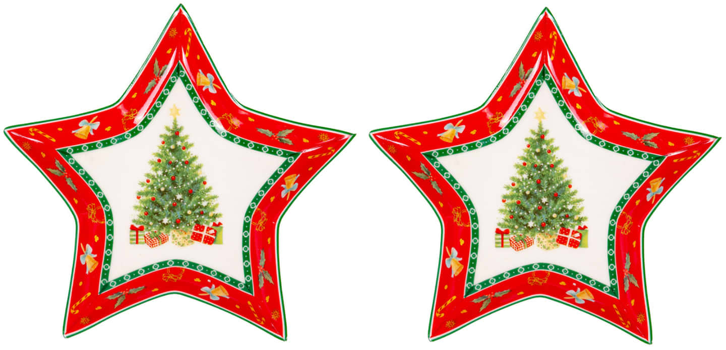 Блюдо Lefard Christmas delight 15 см 2 шт. (985-156)
