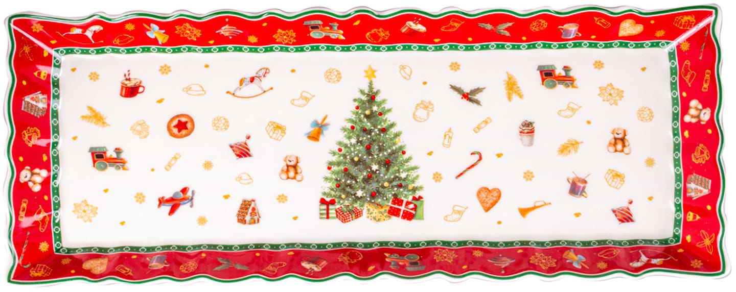 Блюдо Lefard Christmas Delight 30,5х11,5 см (985-208)