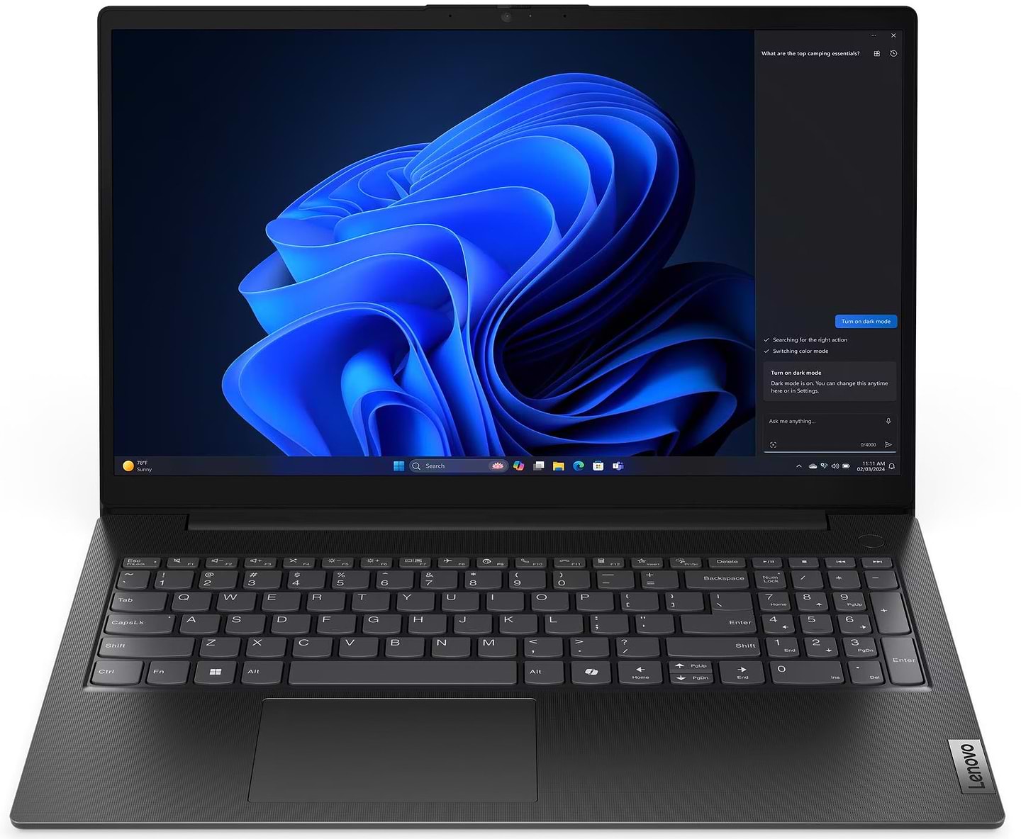 Ноутбук Lenovo V15 G5 IRL (83GW00BTRA) Business Black