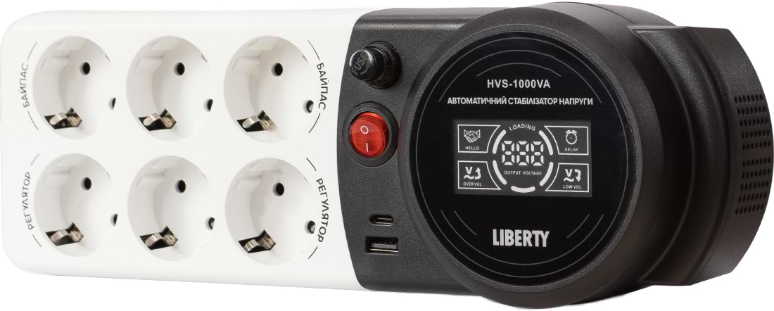 Стабілізатор напруги Liberty HVS-1000VA
