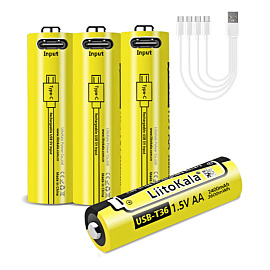 Аккумулятор для электроинструментов LiitoKala USBT364+cable