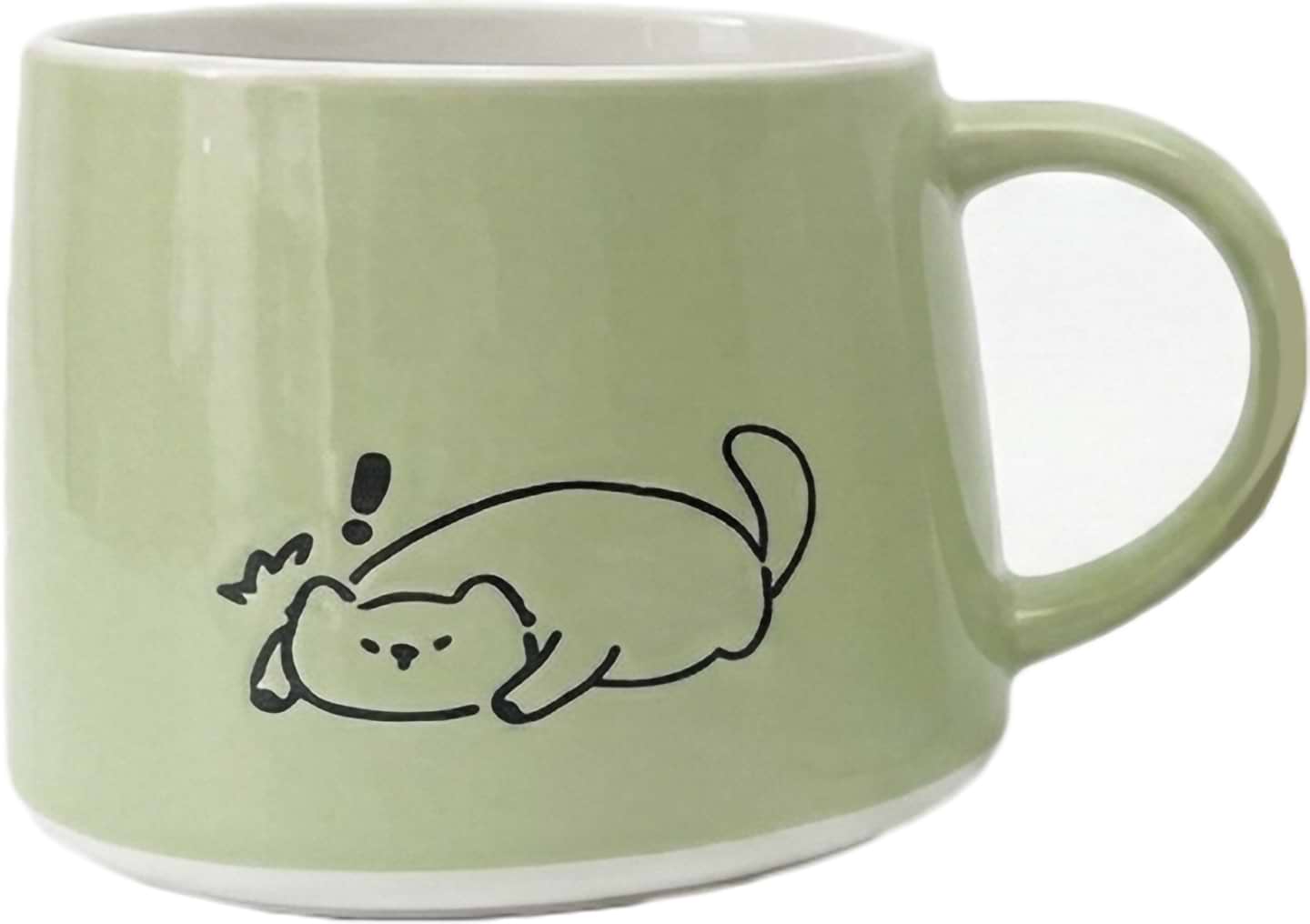 Чашка Limited Edition COFFEE BUDDY 380 мл зелена (JSD18-2)