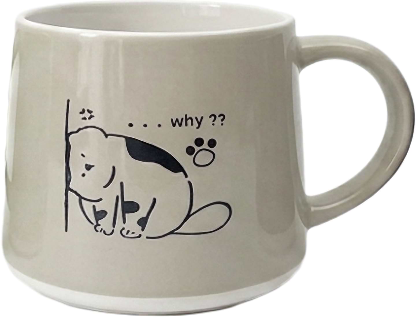 Чашка Limited Edition COFFEE BUDDY 380 мл сіра (JSD18-3)