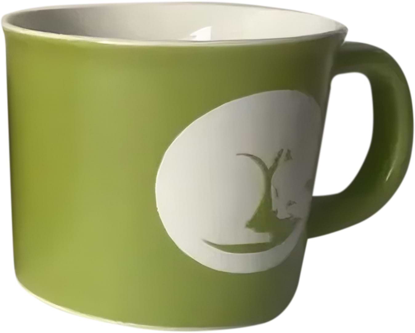 Чашка Limited Edition COZY CAT 370 мл зеленая (JSD19-2)