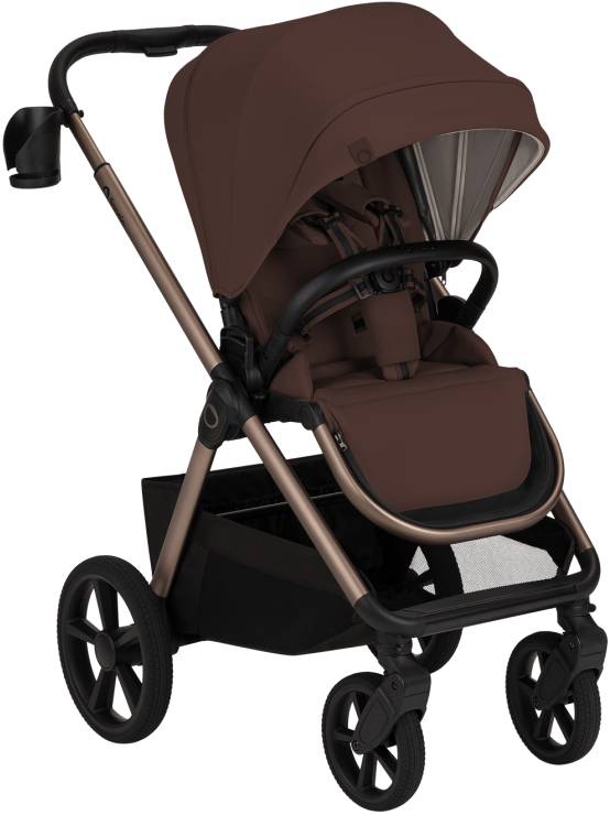 Коляска универсальная 3 в 1 Lionelo Carmine 3IN1 Brown Chocolate
