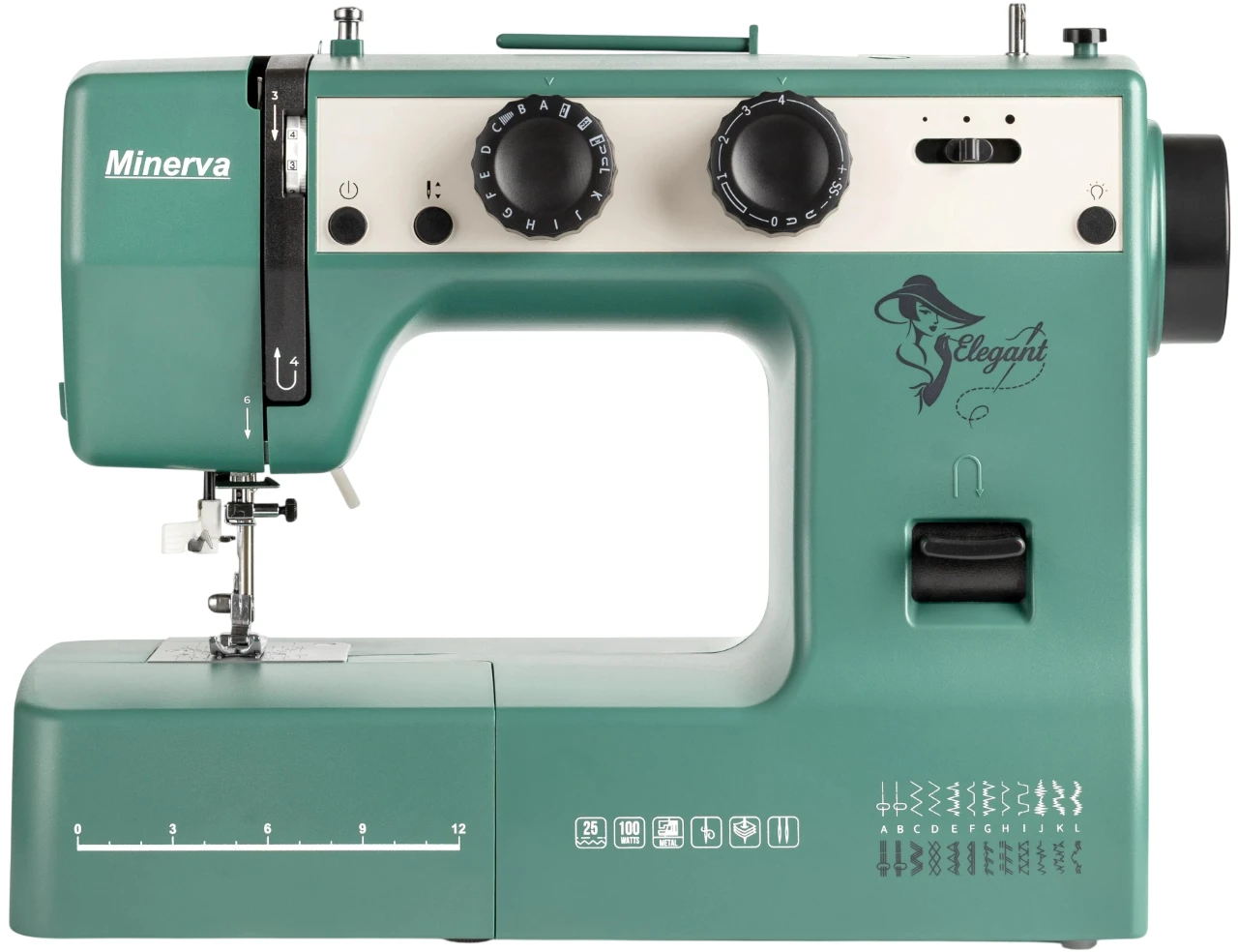 Швейная машина MINERVA ELEGANT Green