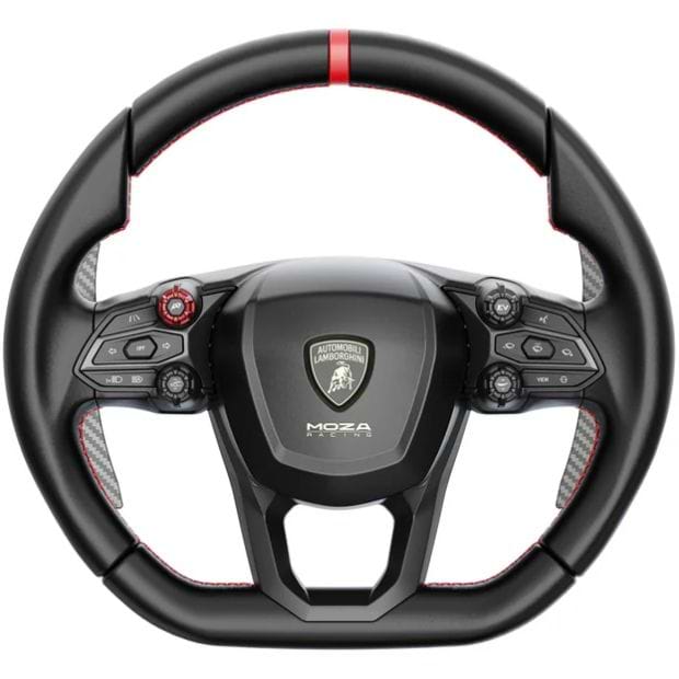 Руль MOZA Racing Lamborghini Revuelto for PC 34 см 26кн. RGB (RS096)