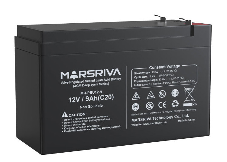 Акумулятор для ДБЖ Marsriva 12V/9Ah (MR-PBU12-9)