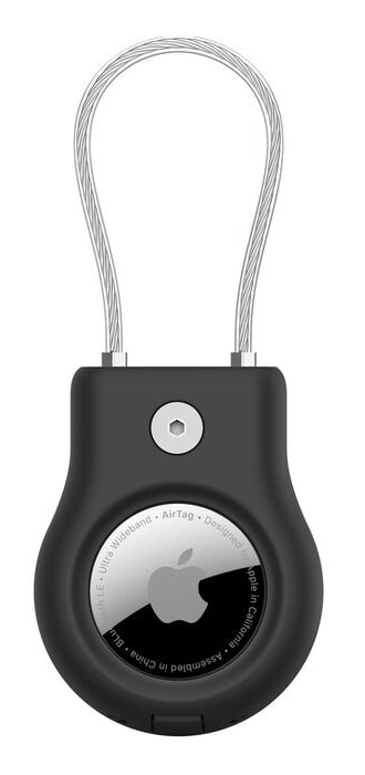 Чехол для беспроводного маяка Belkin Secure Holder with Wire Cable AirTag, Black (MSC009BTBK)