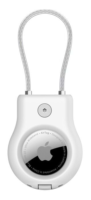 Чехол для беспроводного маяка Belkin Secure Holder with Wire Cable AirTag, White (MSC009BTWH)