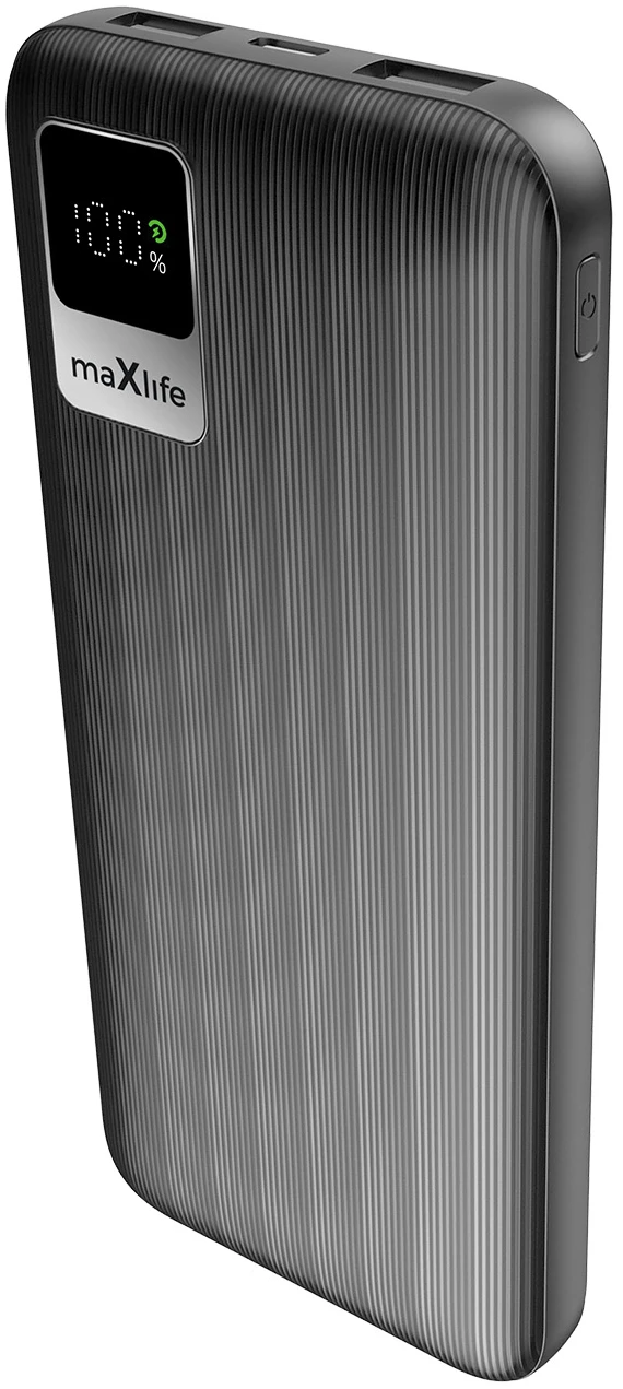 Батарея мобільна Maxlife MXPB-07 10000 mAh Black