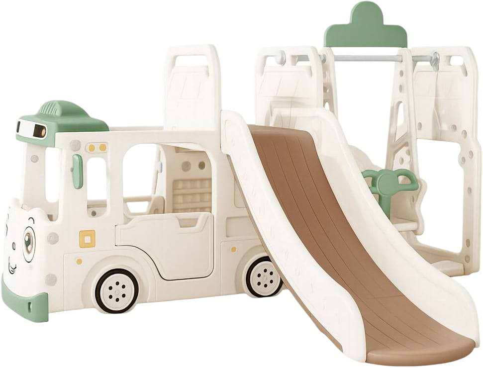 Ігровий комплекс Mealux Amber White / Green (KD-B010 White / Green)