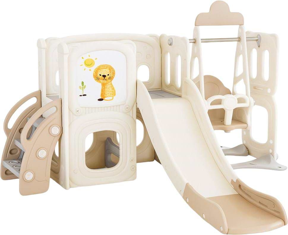Ігровий комплекс Mealux Castle White / Brown (KD-B014 White / Brown)