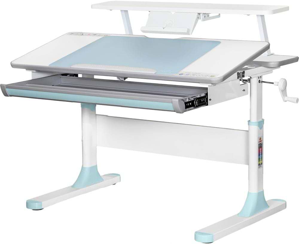 Парта школьная Mealux Edmonton Multicolor BL S50 (BD-610 W/MC + BL + S50 WG)