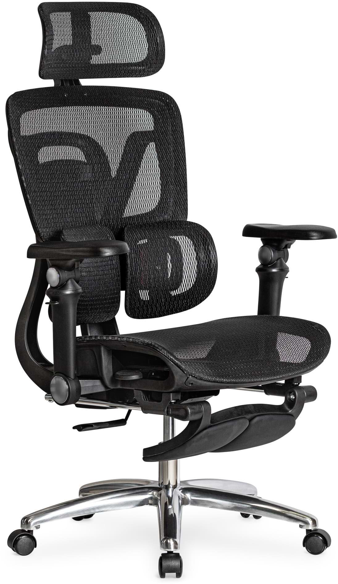Кресло офисное Mealux S2 Air Plus Black (HF-S2 M/B)