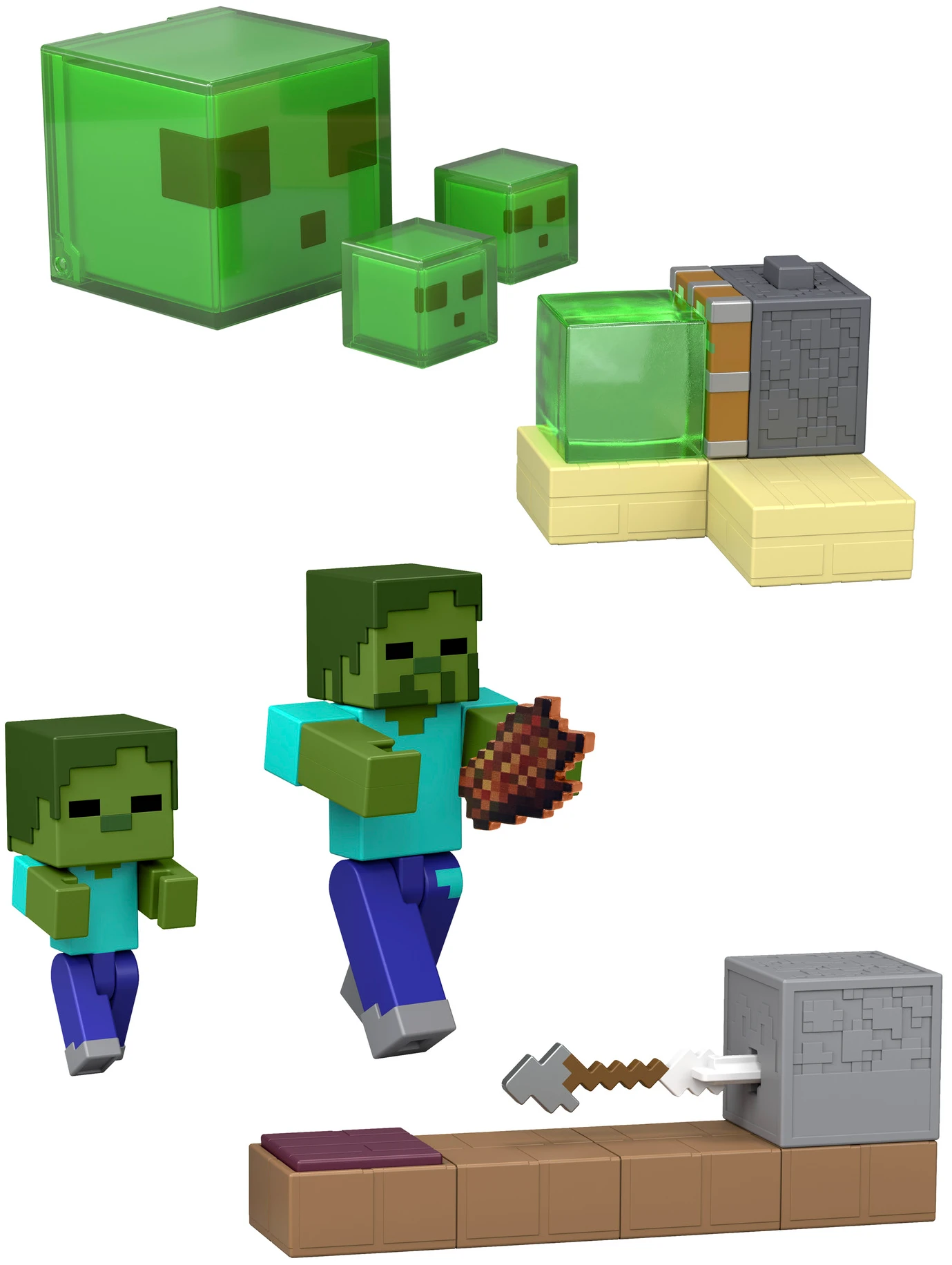 Коллекционная фигурка Minecraft Активні пригоди Minecraft в асортименті (JKK00)