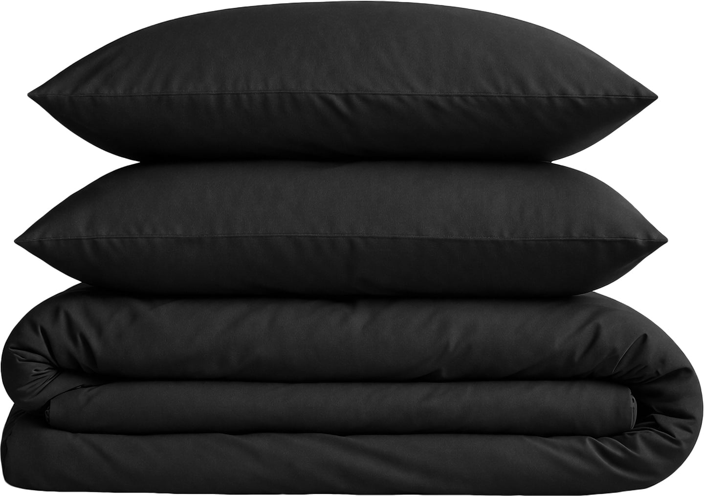 Простирадло полуторне MirSon Бязь 16-9000 Black Stone 140x200 см (2200005898246)
