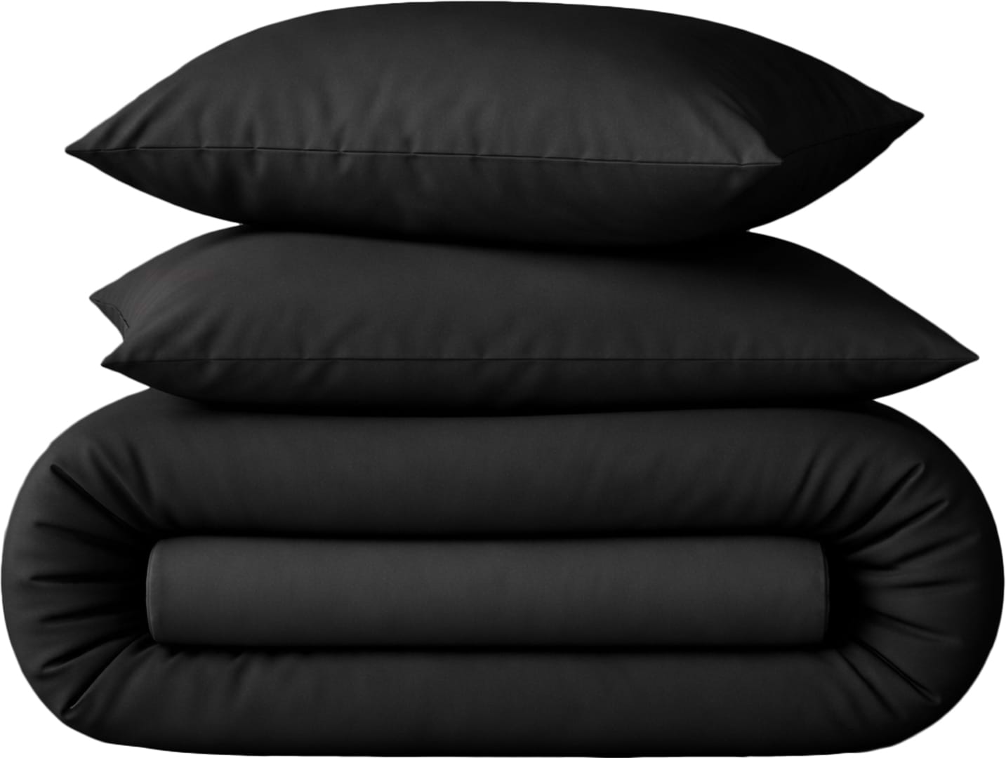 Простирадло євро MirSon Ranforce Elite 200х220 Бязь 16-9000 Black Stone (2200005898598)