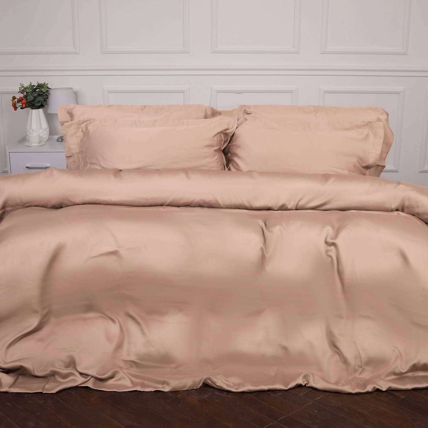 Комплект постельного белья детский MirSon Tencel №03 Creamy 110х140 (2200009369025)