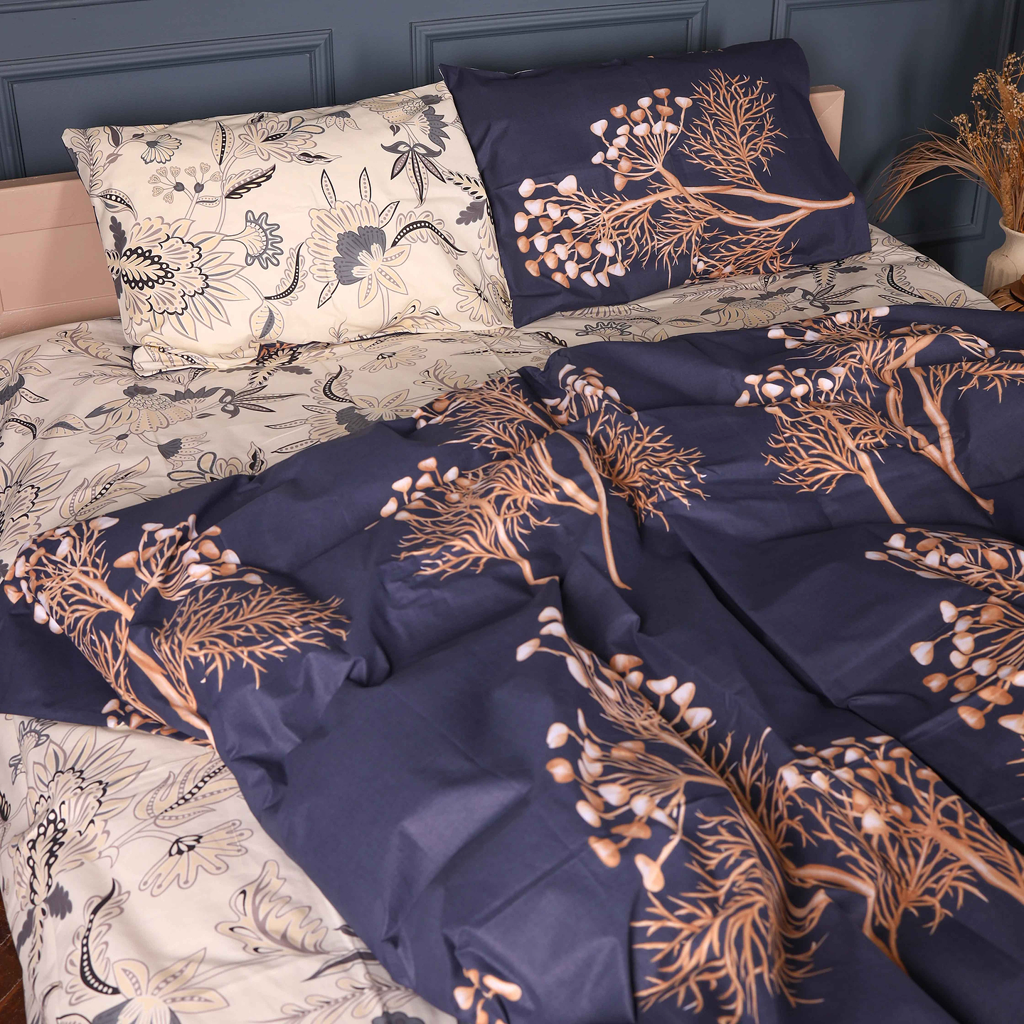 Комплект постільної білизни дитячий MirSon Бязь 17-0905 Gentle Flora 110х140 (2200012434062)