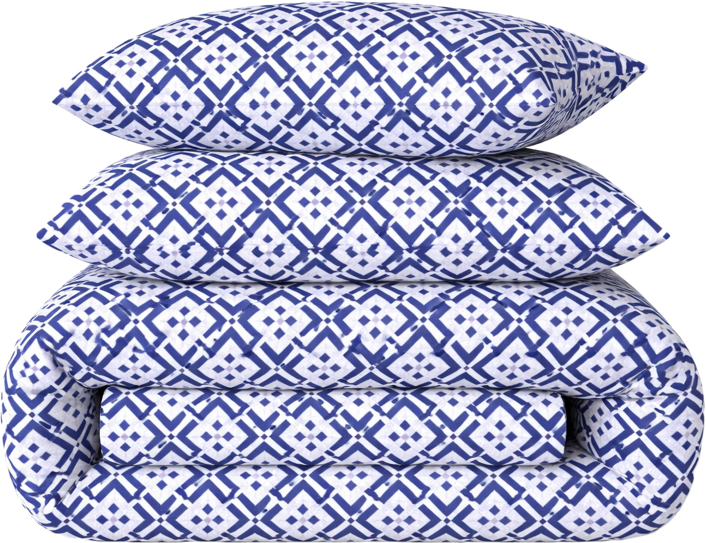 Комплект постільної білизни дитячий MirSon Бязь 17-0946 Abstract Blue110х140 (2200013163671)