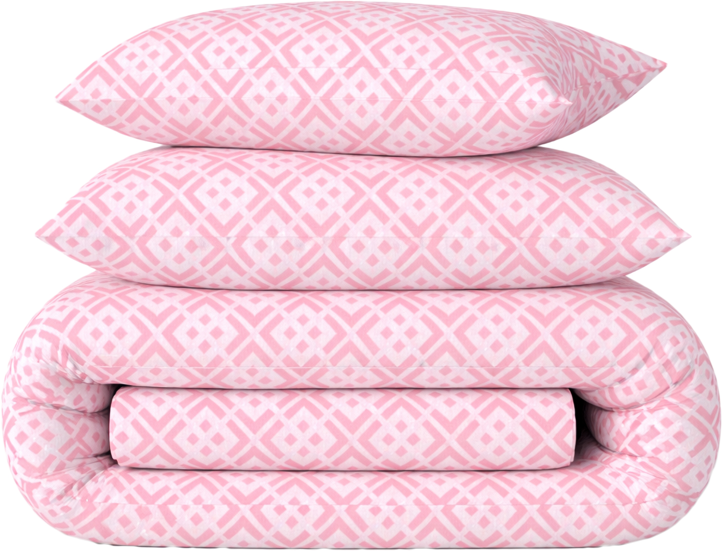 Комплект постільної білизни дитячий MirSon Бязь 17-0952 Abstract Pink 110х140 (2200013166672)
