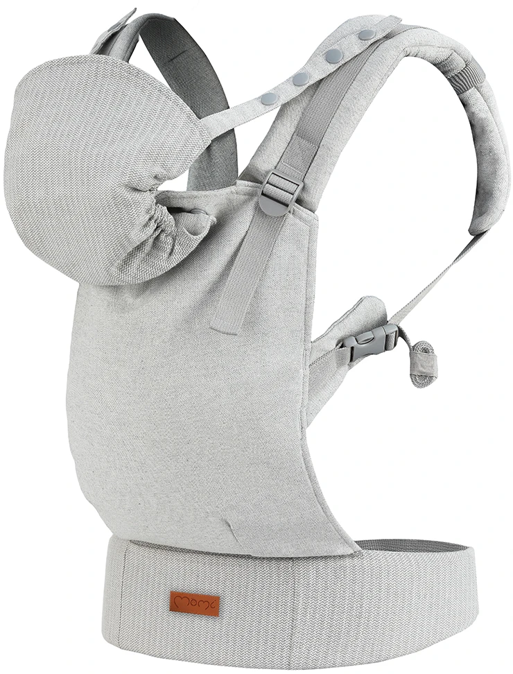 Рюкзак - кенгуру MoMi COLLET Gray (NOSI00003)