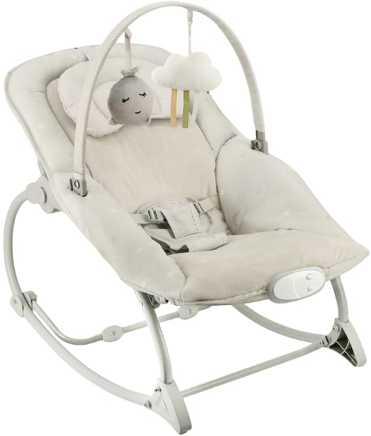 Крісло-шезлонг MoMi LAPIS Light Grey (BULE00045)