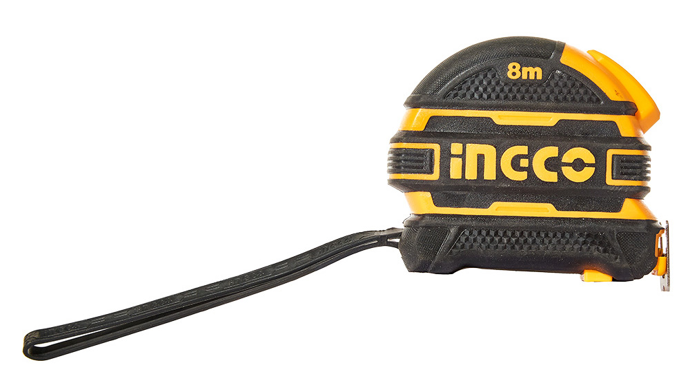 Рулетка INGCO 8 м × 25 мм автостоп (HSMT08825-1)
