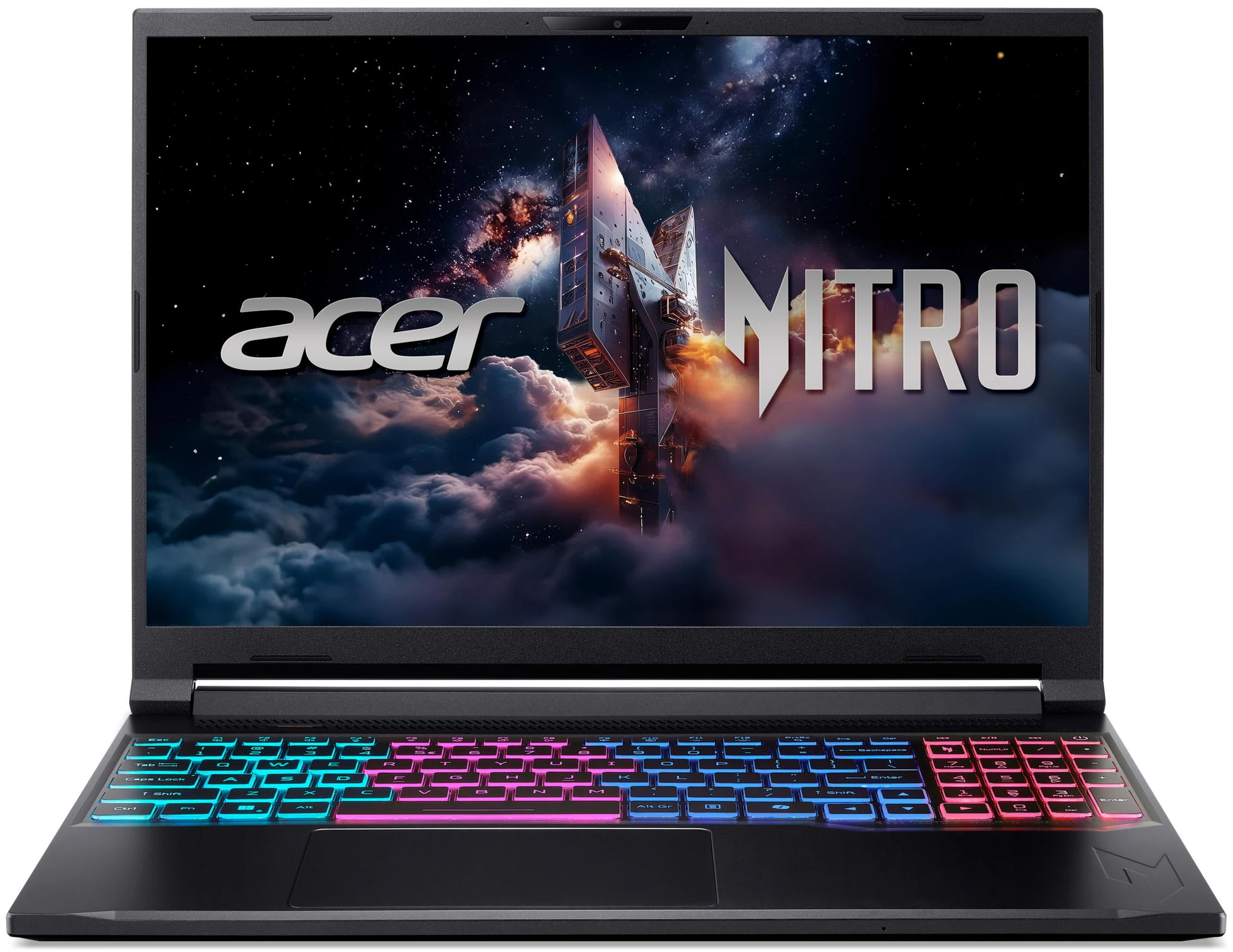 Ноутбук ігровий Acer Nitro V 16S AI ANV16S-41-R9EF (NH.U05EU.007) Obsidian Black