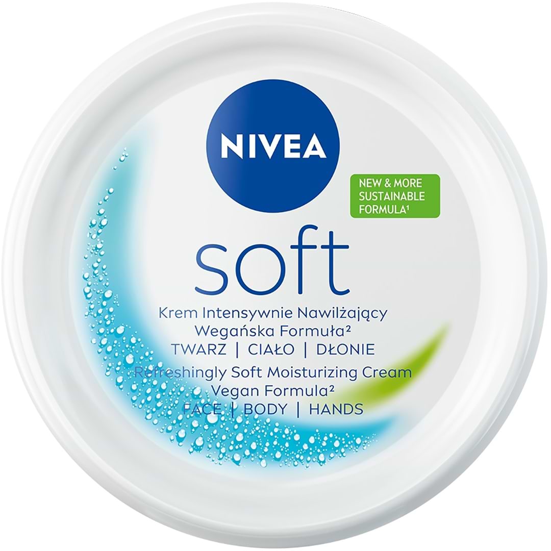 Крем для обличчя NIVEA creme soft інтенсивн зволожуючий 300 мл (4005900009319)
