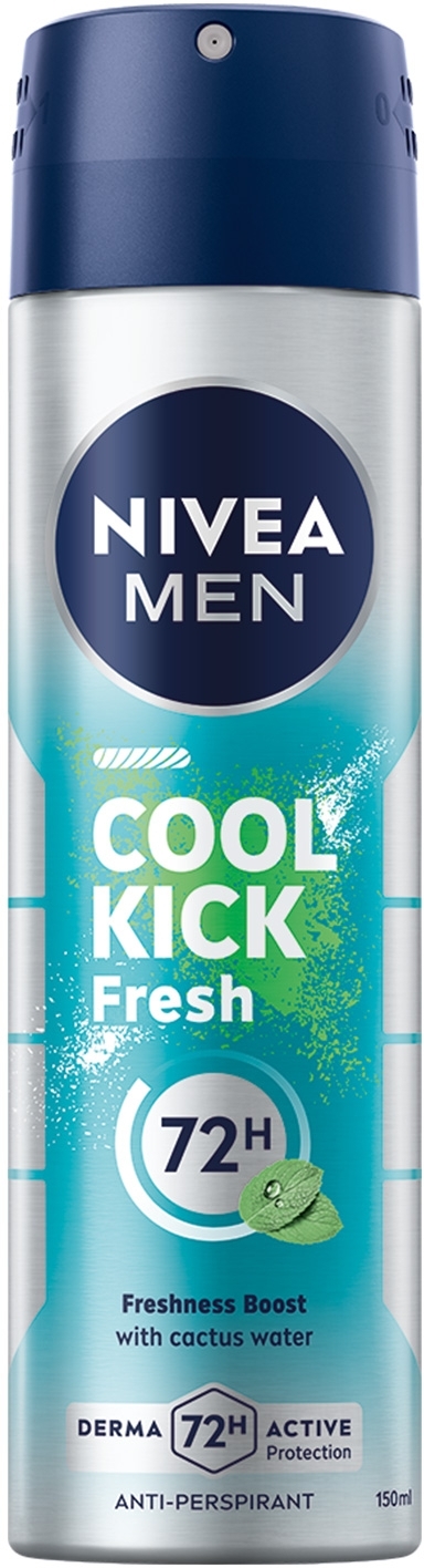 Дезодорант аерозольний NIVEA fresh kick 150 мл (5900017078625)