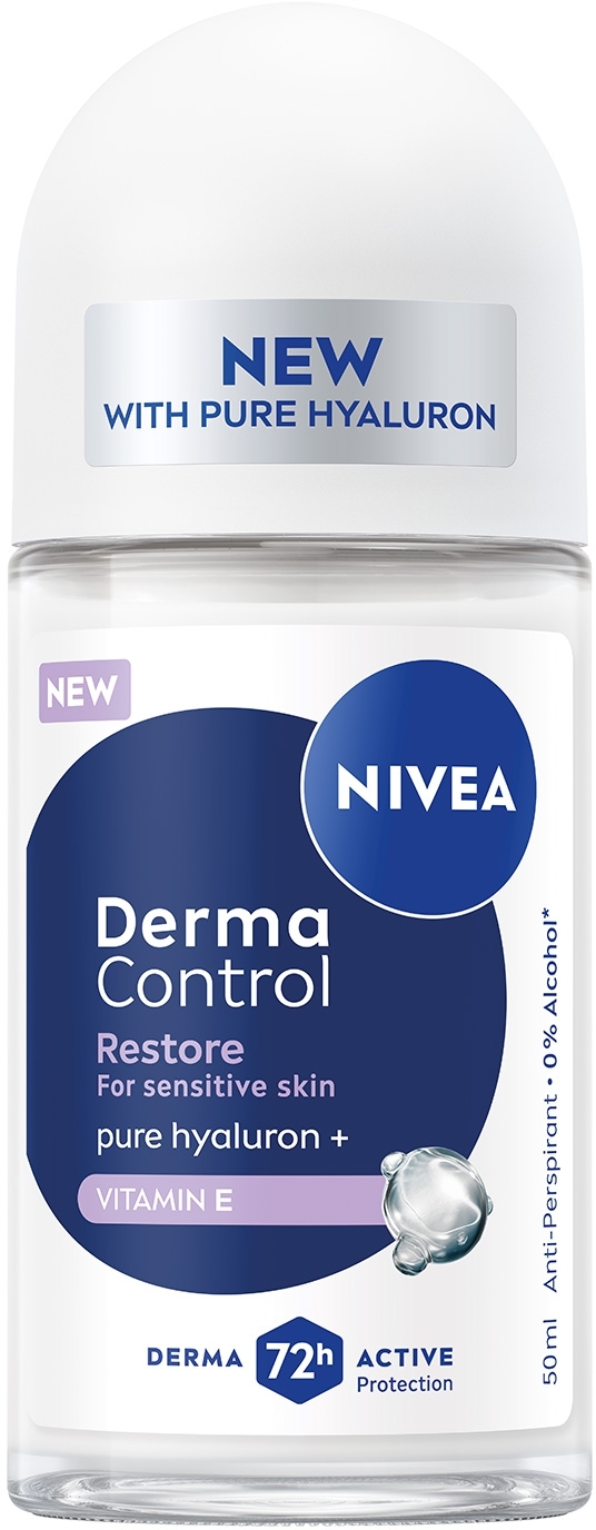 Дезодорант аерозольний NIVEA дерма контроль відновл д/чутл шк 50 мл (5900017100265)