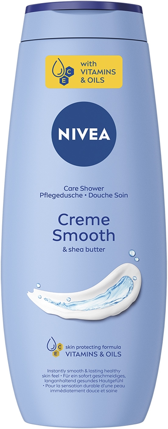 Гель для душу NIVEA shower крем смус та ол ши 500 мл (9005800243788)