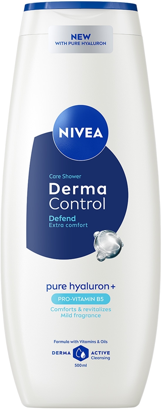 Гель для душу NIVEA дерма контр зах та екстраком 500 мл (9005800390000)